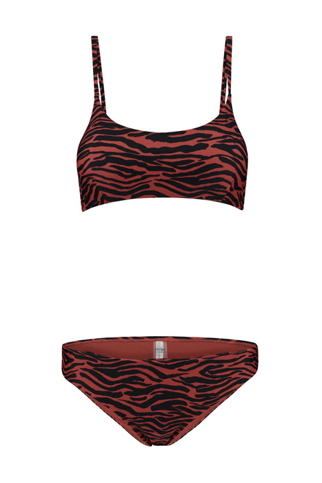 LADIES HAVANA LOU SCOOP TOP BIKINI BEACH OIL 5