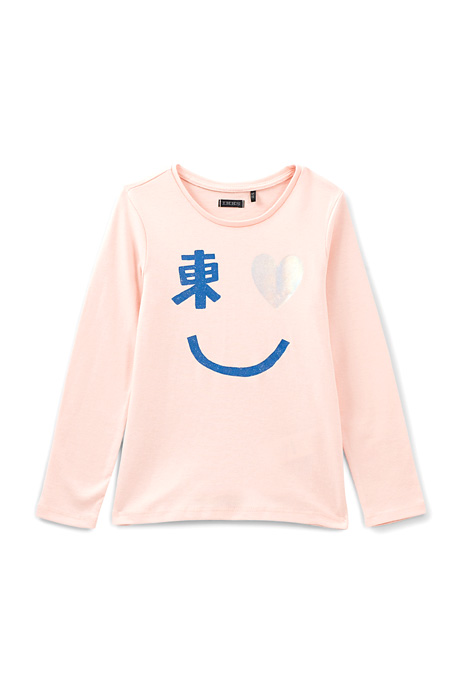 Powder pink tokyo smiley t-shirt powdered pink