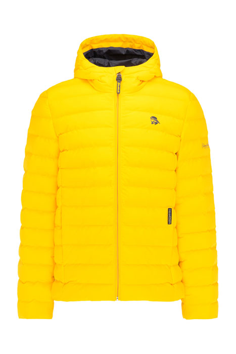 Quilted jacket mustard