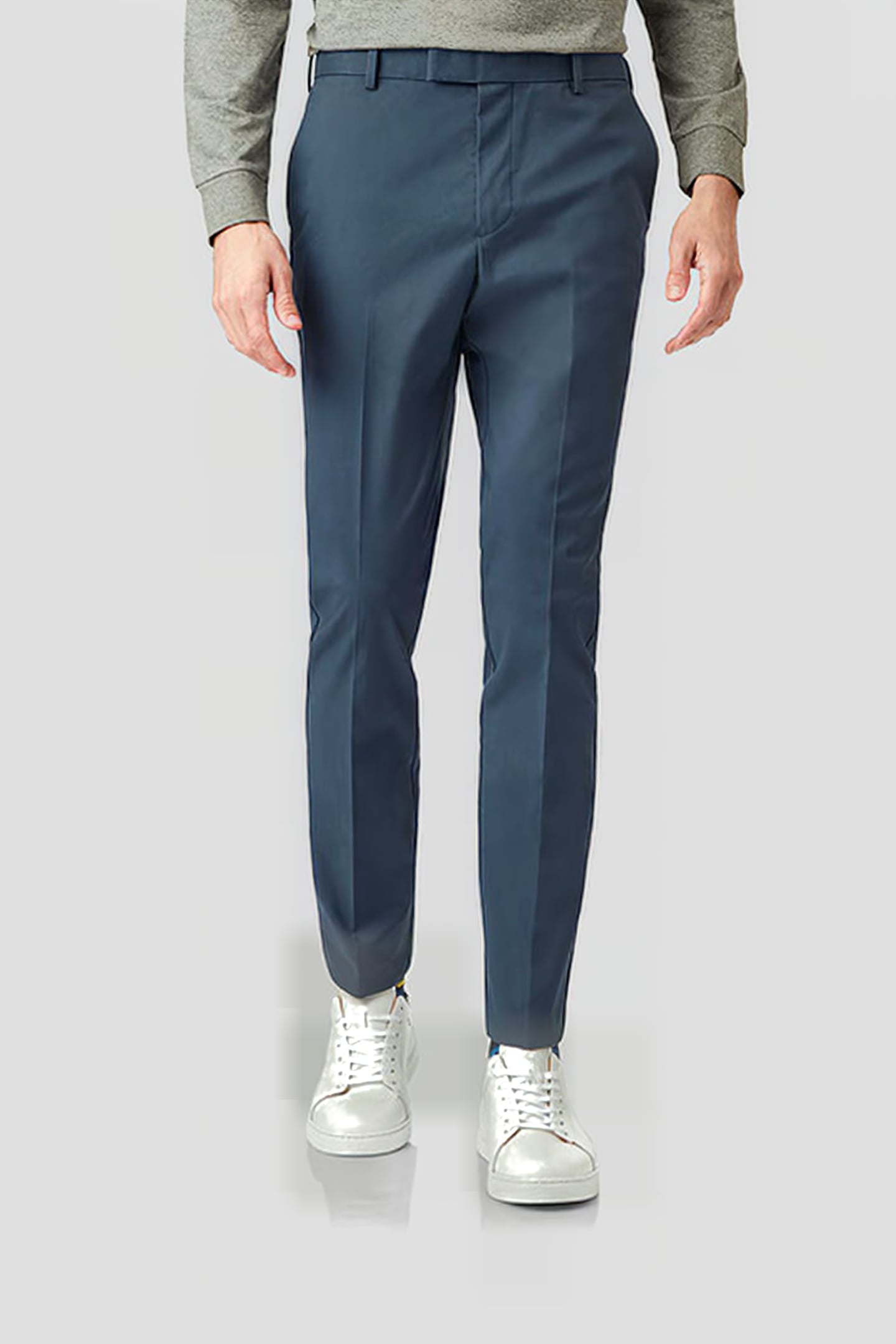 Charles Tyrwhitt Airforce Blue Extra Slim Fit Ff Non Iron Chino Airforce Blue Maat: W34 | Chino's Outlet | Heren | Blauw