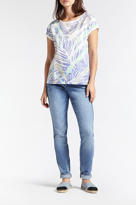 TROUSERS CASUAL LONG MEDIUM BLUE DENIM 2