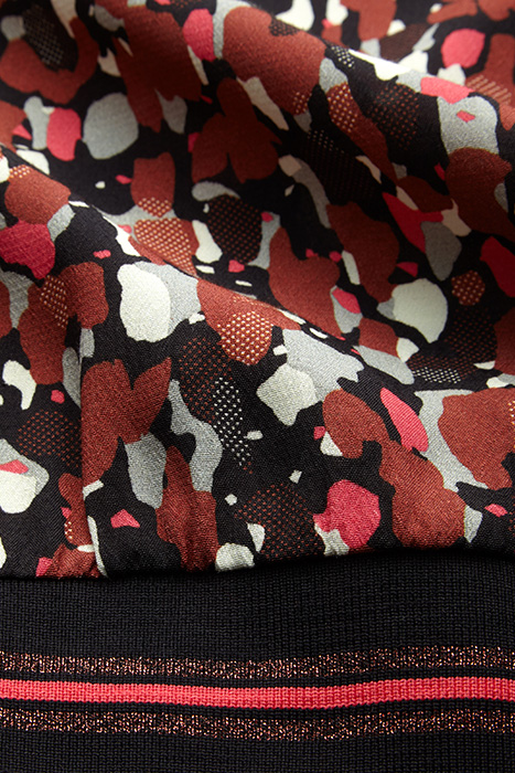 BLOUSE OTHER ON INDIAN SUMMER ON FULL CREPE COGNAC 4