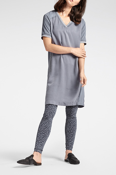 PANTS JERSEY LONG BLUE GREY 3