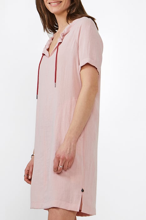 DRESS WOVEN MEDIUM RUBY BLUSH 4