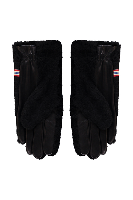 Noelle leather gloves black
