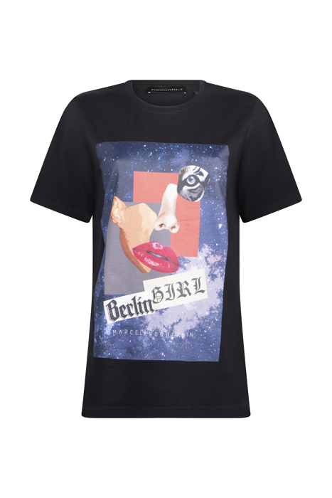 Berlin girl relaxed t-shirt 1 black