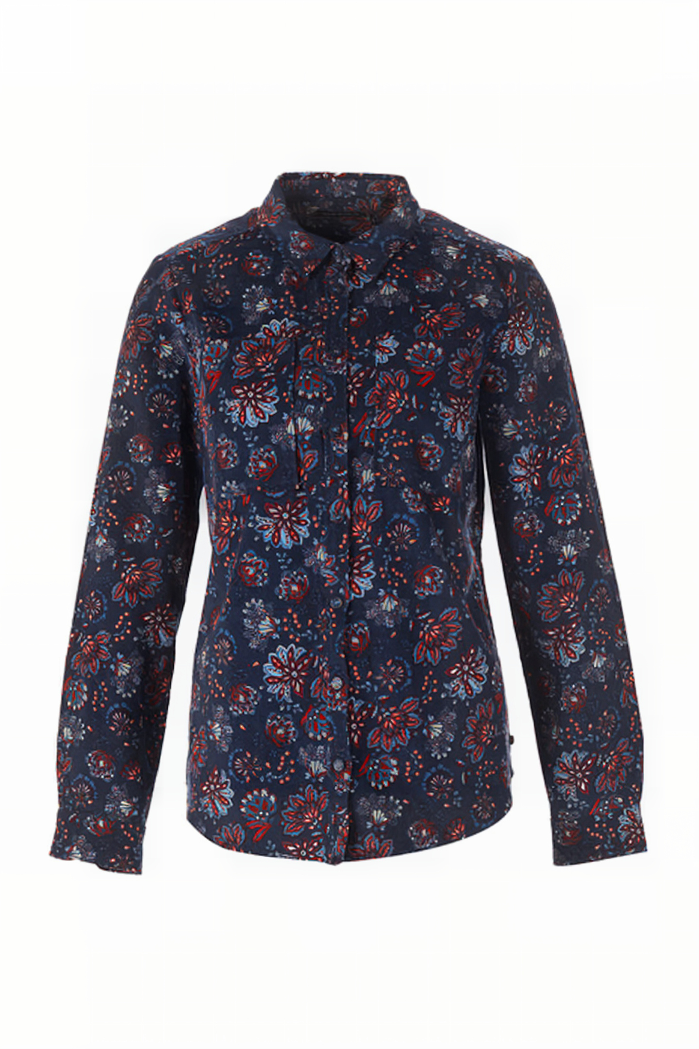 SHIRT WITH CHEST POCKETS BLUE 1