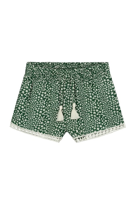 GIRLS TUVALU WOVEN SHORT HUNTER GREEN by Shiwi