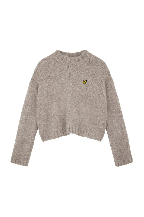 BOUCLE JUMPER FAWN GREY 5