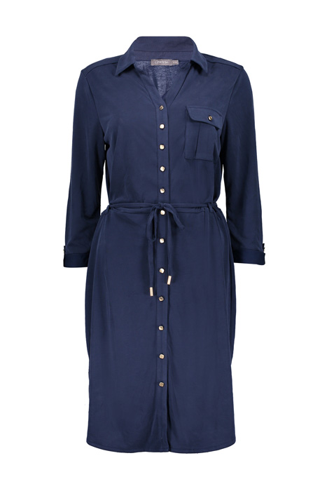DRESS BUTTON CLOSURE, STRAP&POCKETS NAVY 1