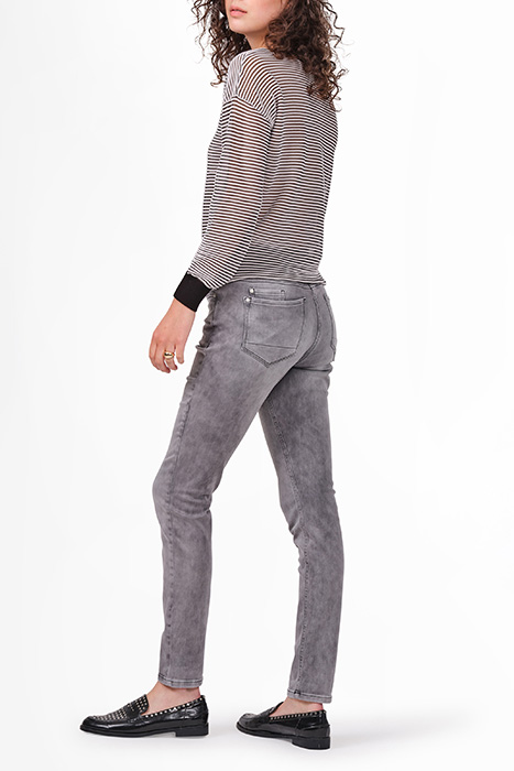 TROUSERS WOVEN LONG 24001791 WASHED GREY DENIM 4