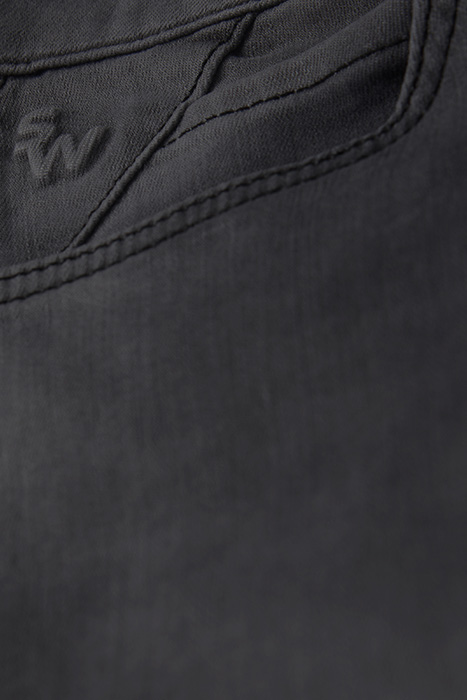 TROUSERS WOVEN LONG 24001791 ALMOST BLACK 2