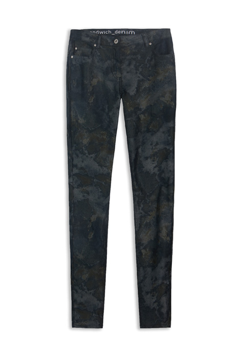 TROUSERS WOVEN LONG 24001772 MILITARY OLIVE 2