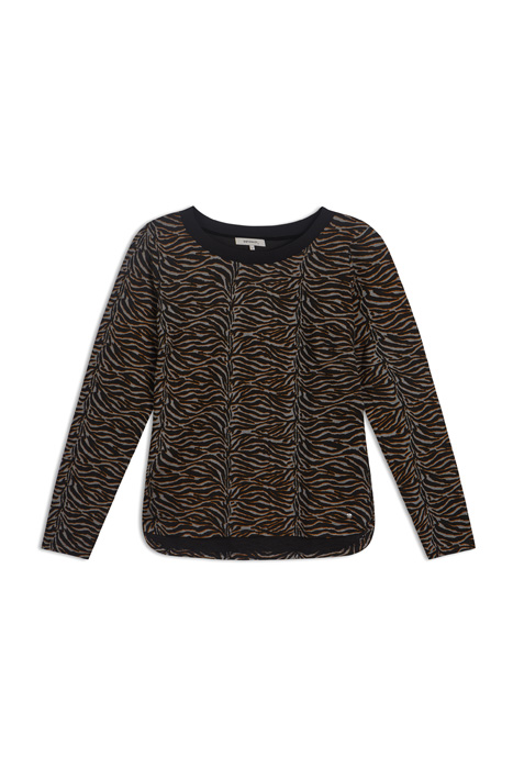 T-SHIRT LONG SLEEVES 21101946 BLACK 1