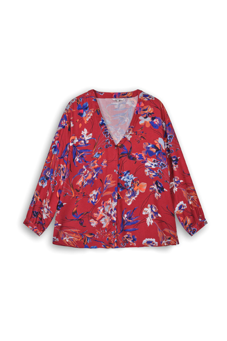 BLOUSE WOVEN LONG SLEEVES 22001952 FIRED BRICK 3