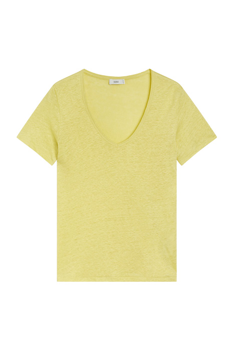 CLOSED V-NECK TOPS STRONG MUSTARD 6
