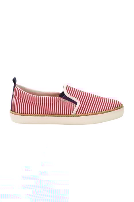 BILLIE STRIPE SKATER RED 1