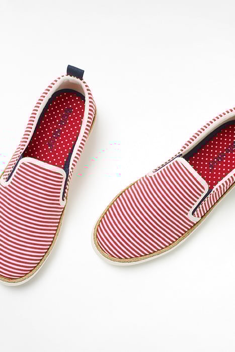 BILLIE STRIPE SKATER RED 3