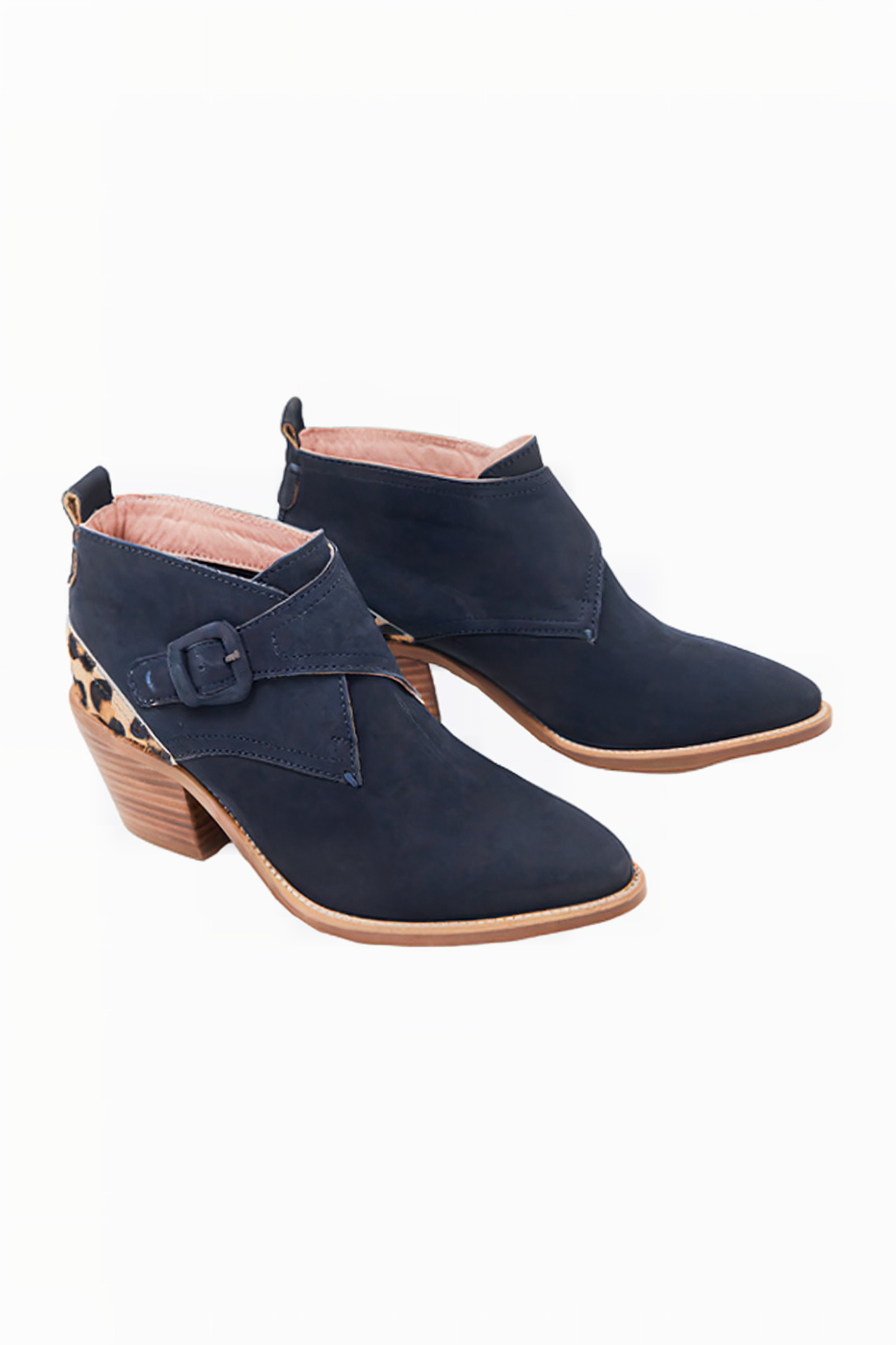WESTERN MONK ANKLE BOOT DARK NAVY 2