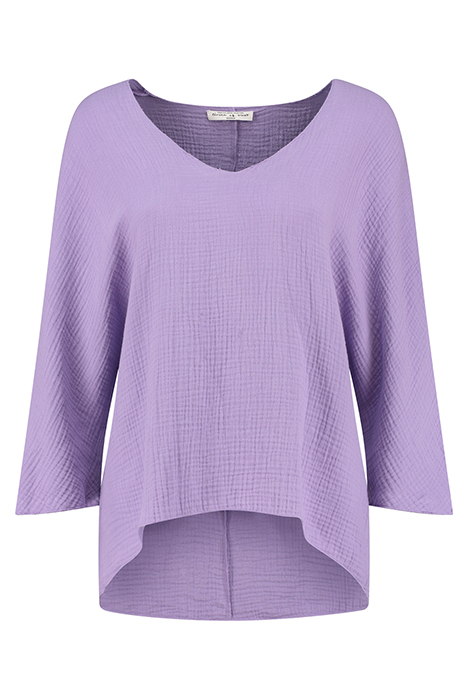 SADIE BLOUSE CHALK VIOLET 1