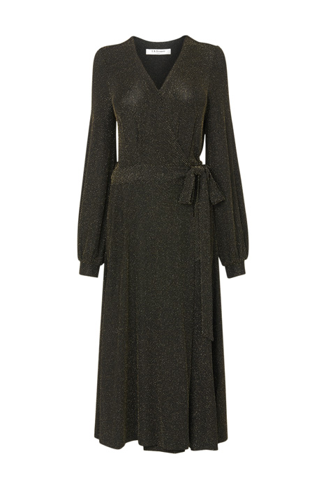 GLITZ MIDI DRESS GREEN/BLUE 3