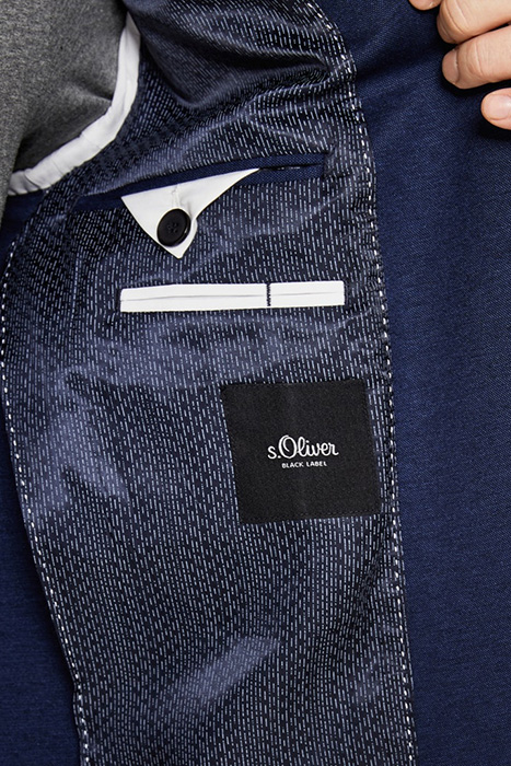 BLAZER LONG SLEEVE JOGG S BLACK LABEL DARK BLUE MELANGE 5