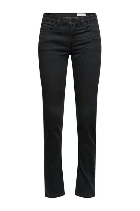 Black denim jeans in comfortable tracksuit...