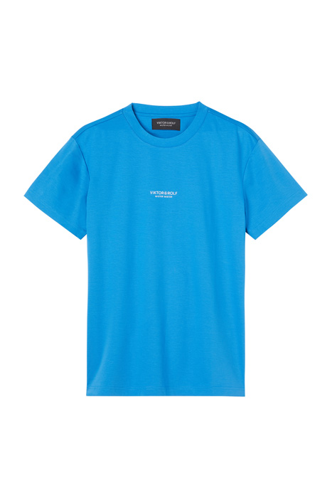 Winter blue logo t-shirt blue