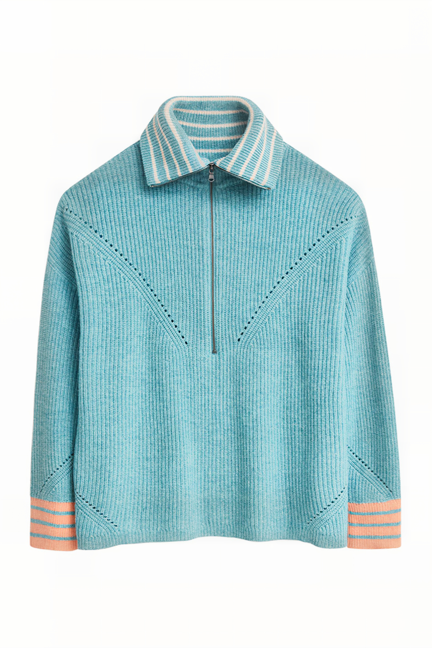 FOREST FUNNEL JUMPER LIGHT BLUE 1