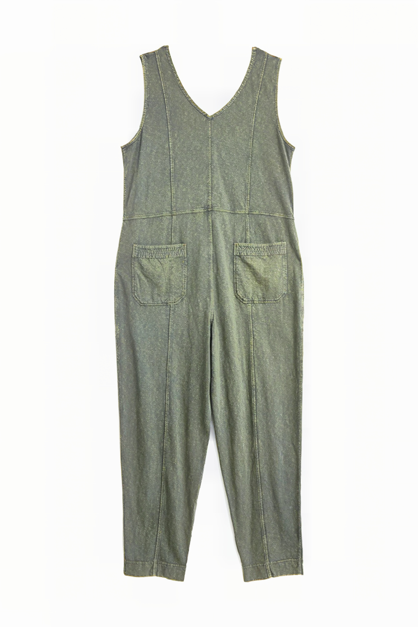 ISLA JERSEY JUMPSUIT KHAKI GREEN 6