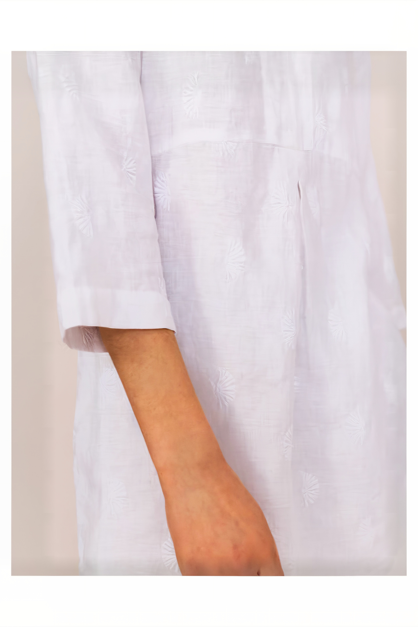 BAILEY LINEN TUNIC WHITE PLAIN 4