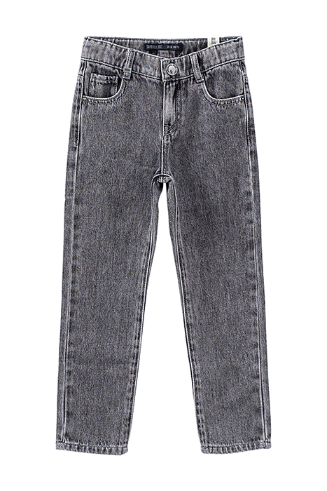 Boys’ light grey tapered jeans