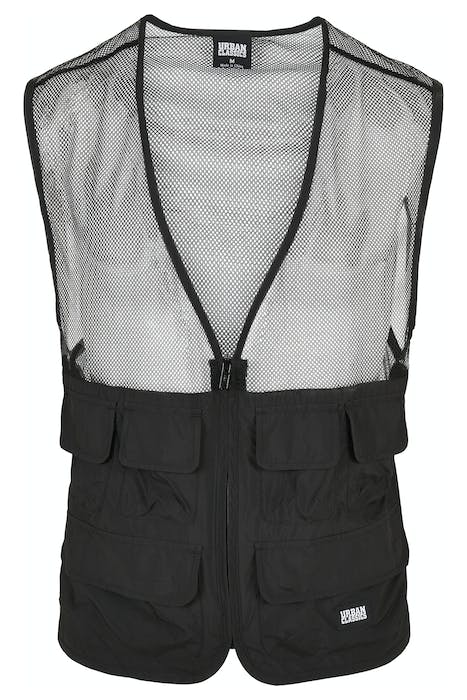 Light pocket vest black