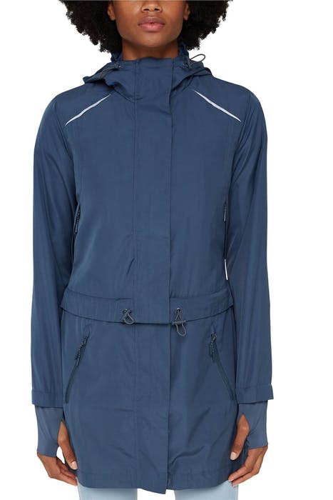 Active parka in a practical 2-in-1 style navy 2...