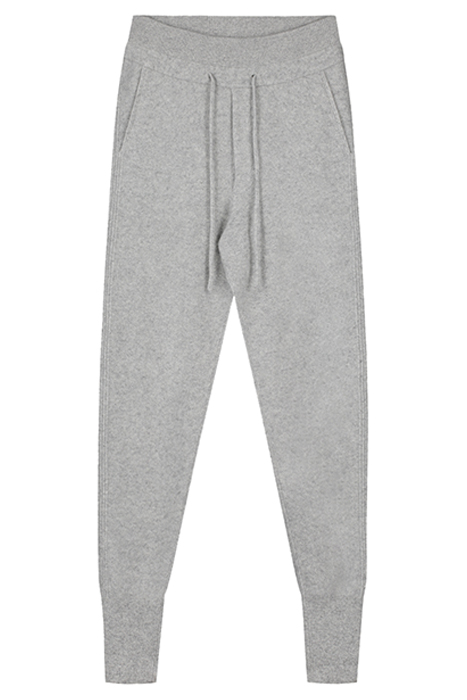 Keith soft jogging pants, 100% cashmere grey