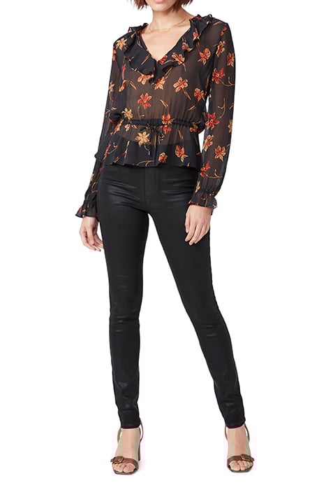 NATHALIE BLOUSE BLACK MULTI 3