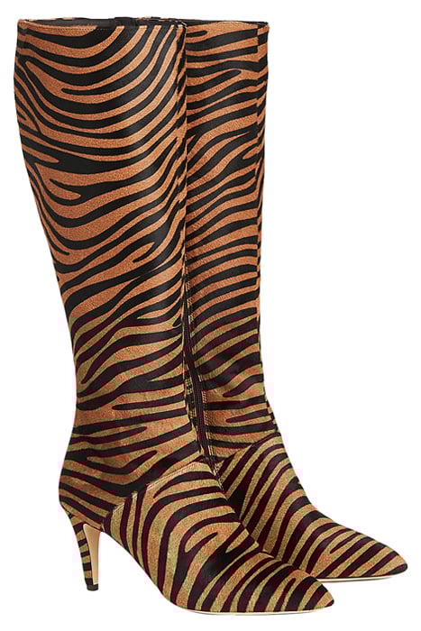GINI BOOTS NATURAL ZEBRA 2