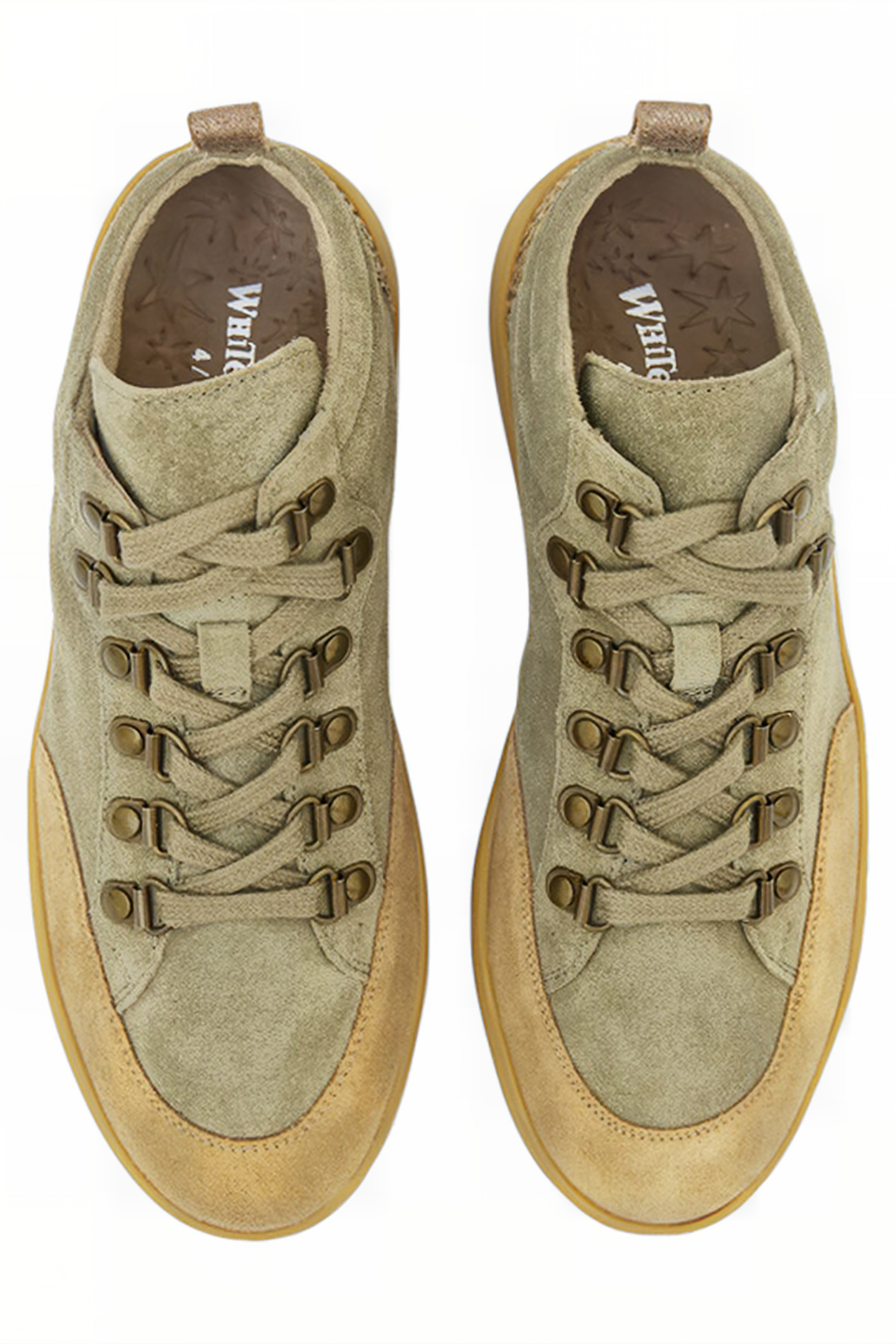 MELODY MID TOP TRAINER KHAKI GREEN 3