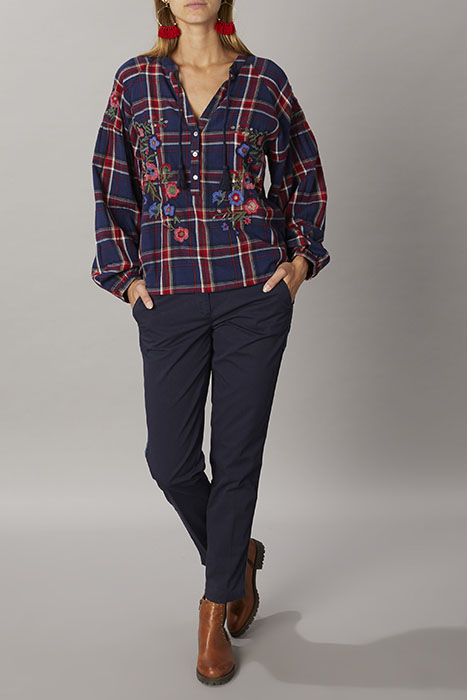 NAVY BLUE CHINO PANTS BLUE 4