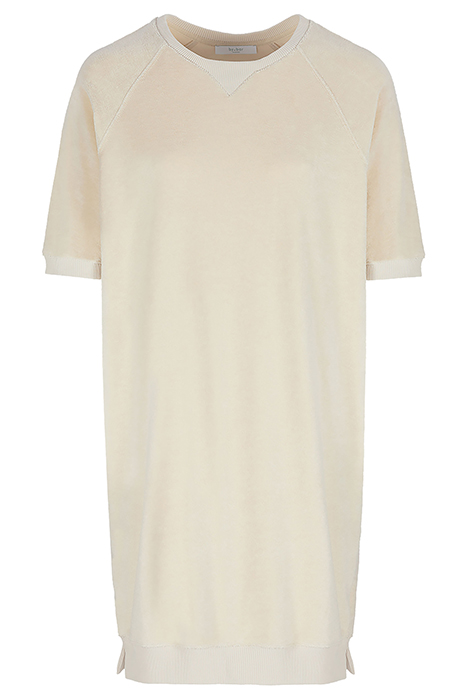 NEVA SLUB DRESS CHALK 4