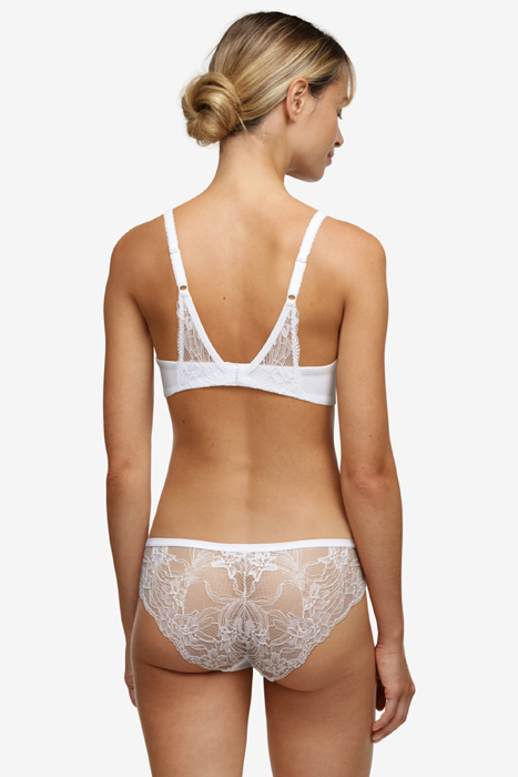 CO BRA TSHIRT PUSH LILLY COTTON LACE WHITE 3