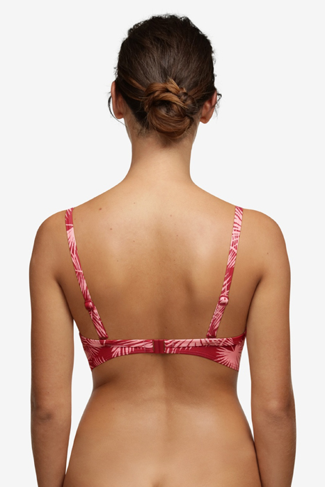 SW BRA TSHIRT BRI PALM LEAF RED PLUM RED PLUM 2