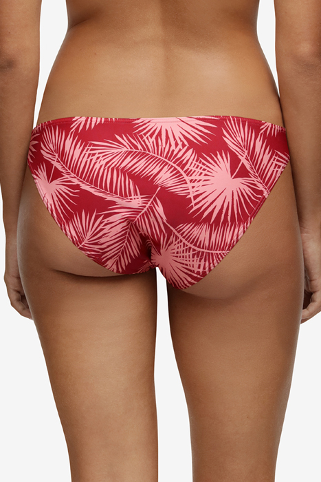 SW BO. BRIEF RIO PALM LEAF RED PLUM RED PLUM 2