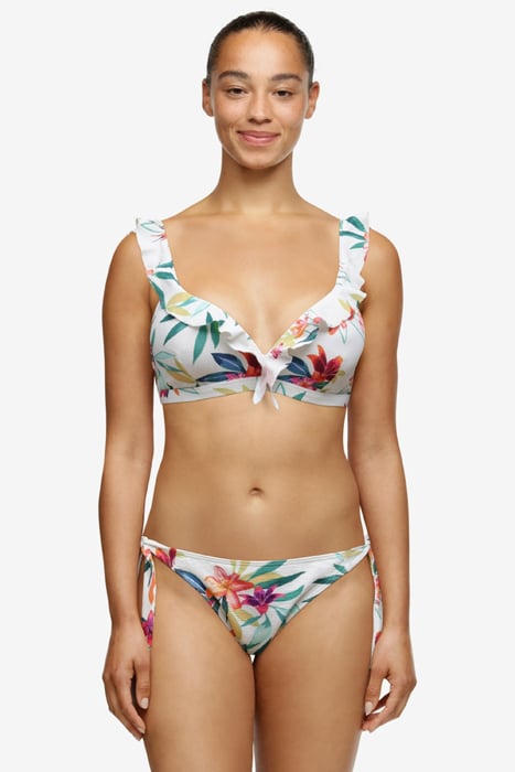 SW BRA TSHIRT BOWIE WHITE PARADISE BRIGHT FLOWER 4