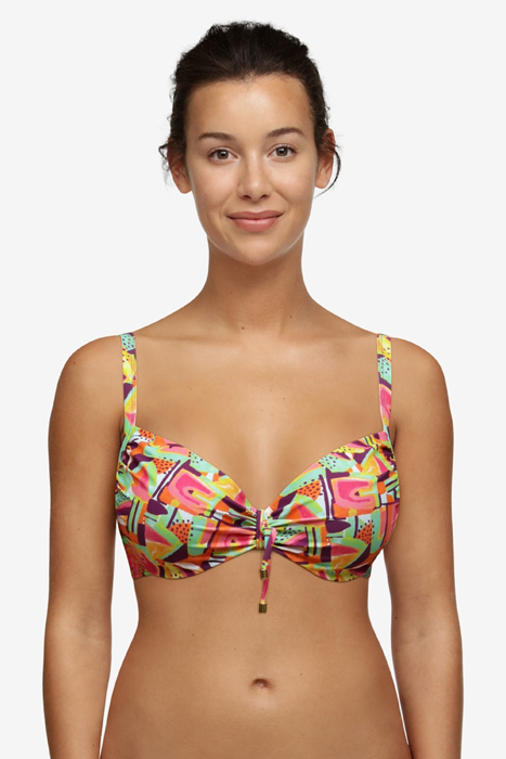 SW BRA TSHIRT BABETTE ABSTRACT SUNSET MOSAIC 3