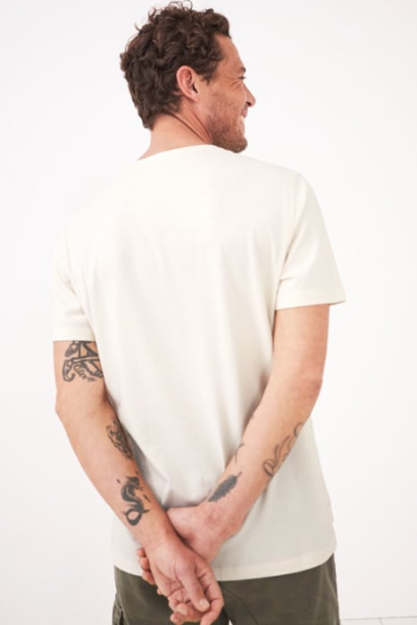 GHOST NET GRAPHIC T-SHIRT NAT WHITE 3