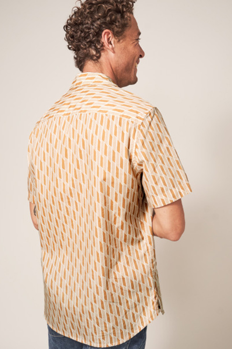 DASH TILE PRINTED SHIRT PINK PRINT 2