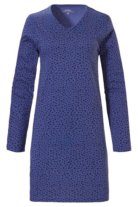 NW 1P BIG TSHIRT NOOR LEOPARD BLUE YELLOW MULTICOLOR by Livera