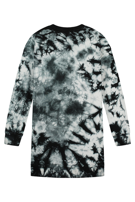 KEEP TIE DYE SWEATDRESS BLACK 3