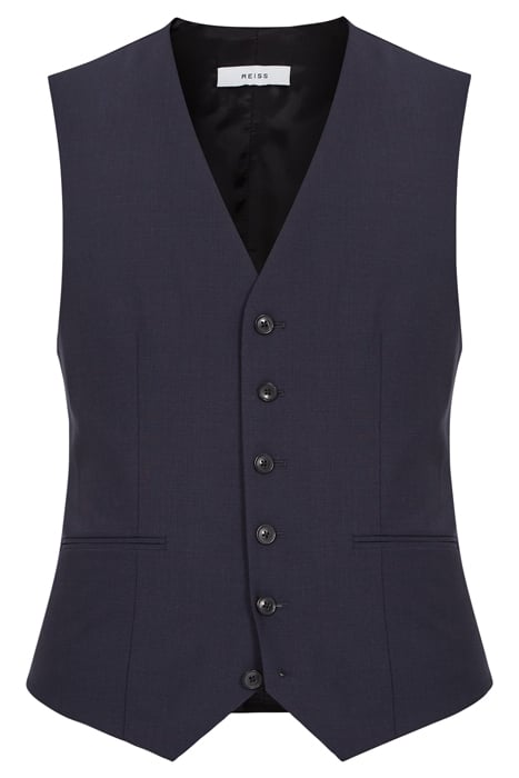 Reiss Hope Navy Maat: 36 | Gilets Outlet | Heren | Blauw